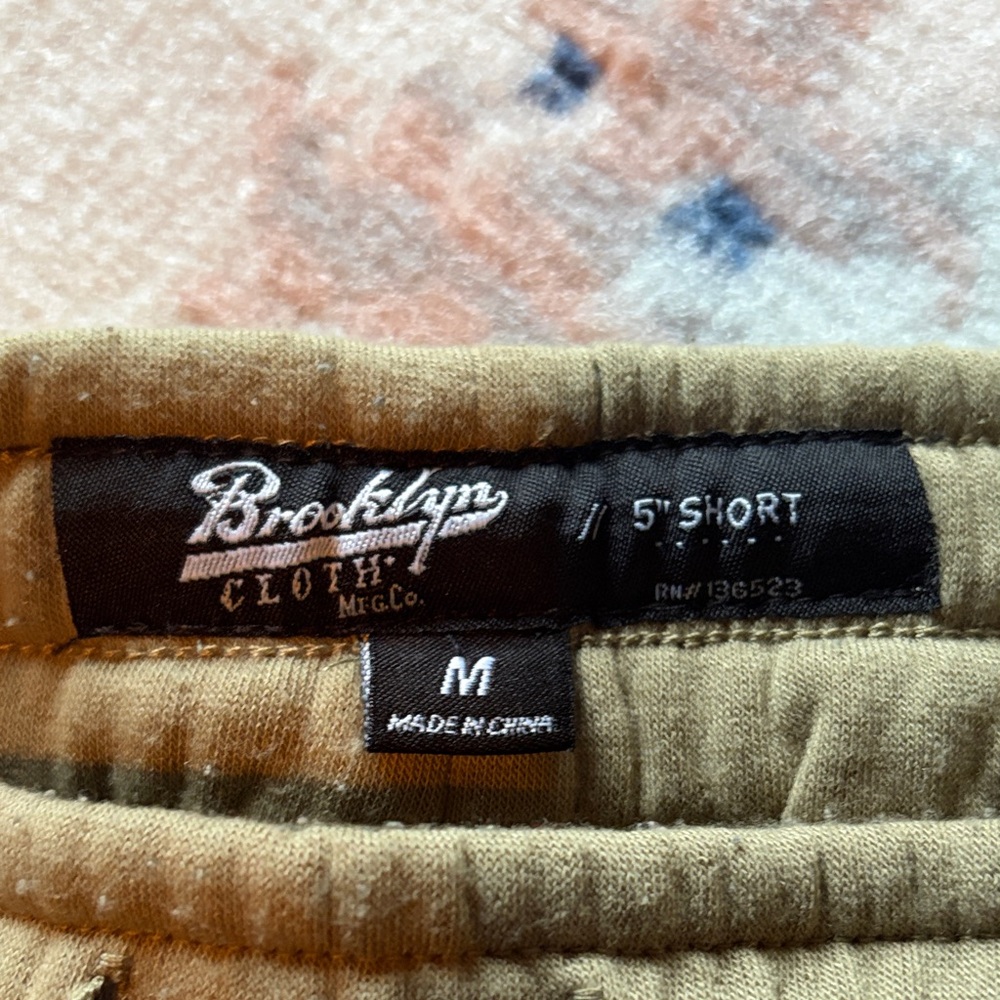 Billionaire Boys Club Khaki Shorts with Black Accents - Picture 2 of 4